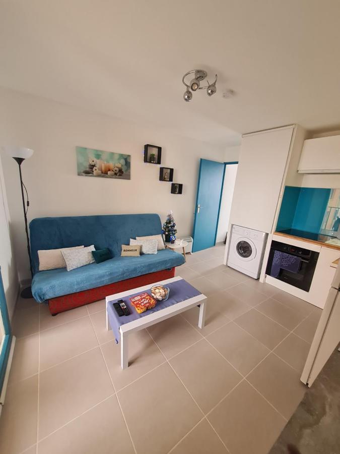 Appartement Vue Mer,Acces Direct Plage,Fibre,Clim,Parking Public Gratuit Le Barcarès Exteriör bild