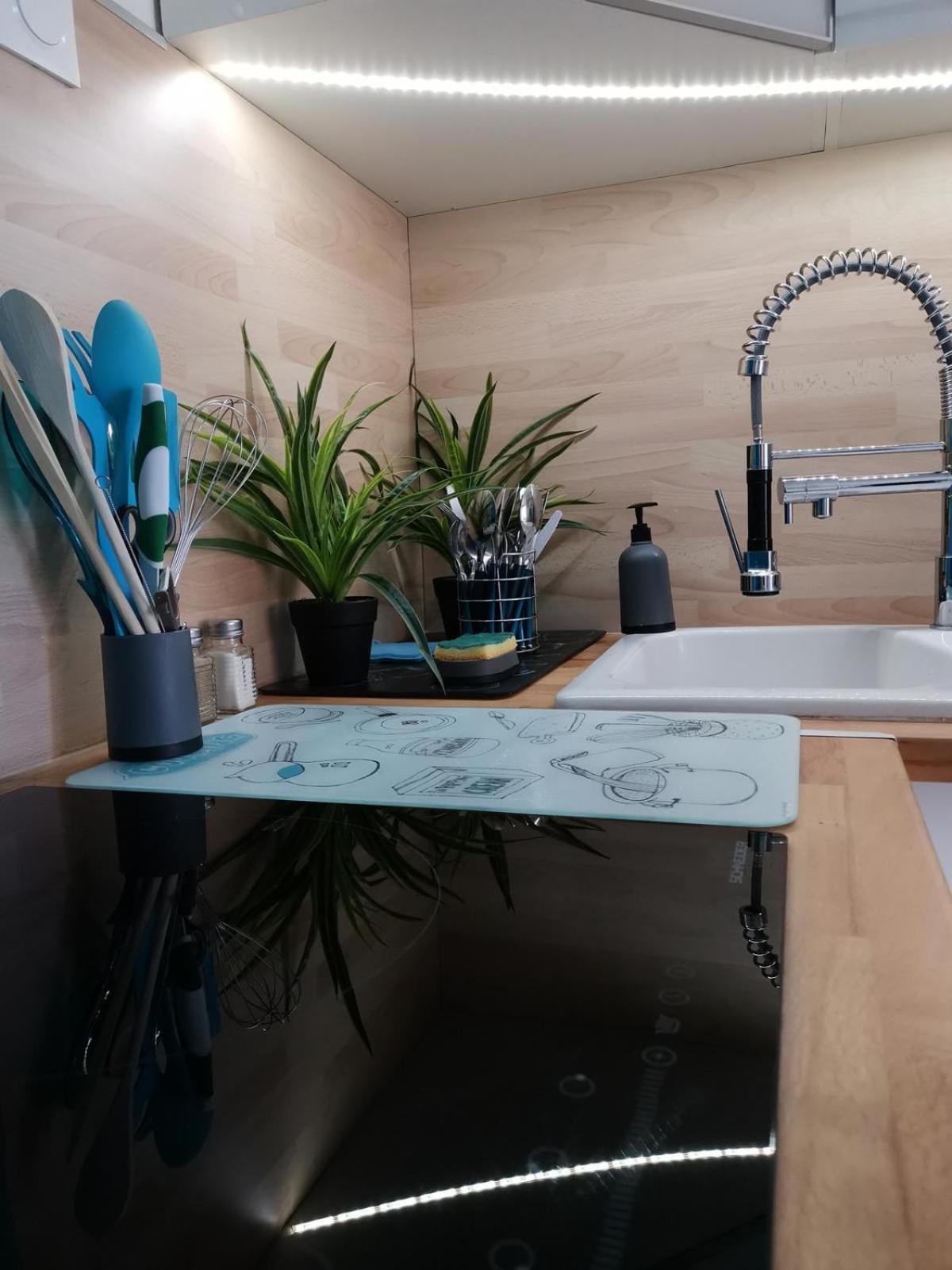Appartement Vue Mer,Acces Direct Plage,Fibre,Clim,Parking Public Gratuit Le Barcarès Exteriör bild