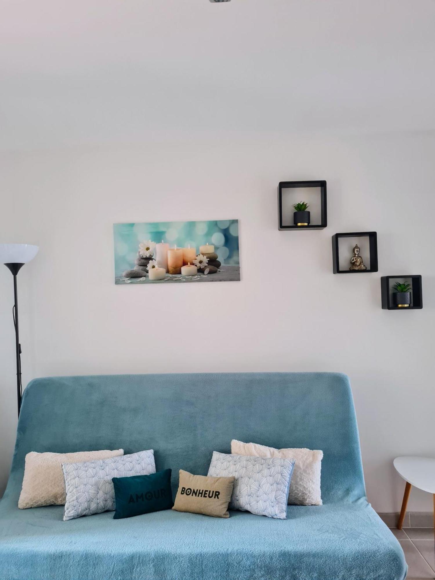 Appartement Vue Mer,Acces Direct Plage,Fibre,Clim,Parking Public Gratuit Le Barcarès Exteriör bild